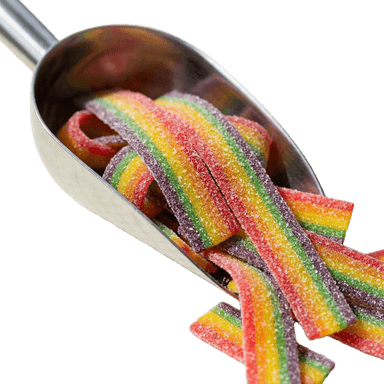 Rainbow Belts scoop