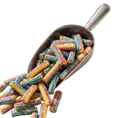 Sour Rainbow Twists scoop