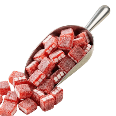 Sour Strawberry Bricks scoop