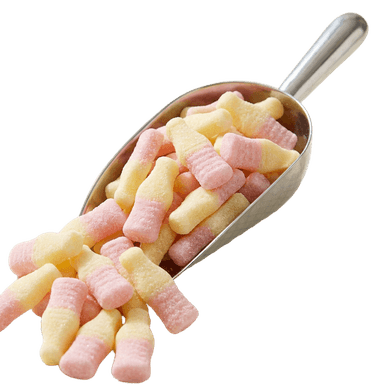 Strawberry Banana Fizzypop scoop